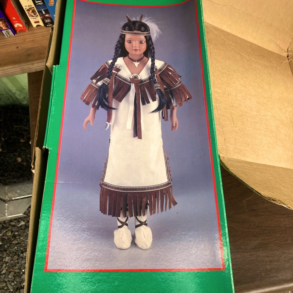 Christmas Around the World Native American doll Morning Dove